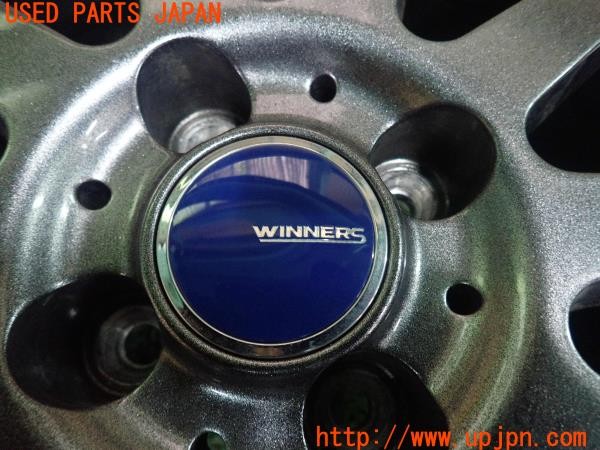 3UPJ=9228660961]ノート オーラ(FE13)後期 Weds WINNERS ウェッズ ウィナーズ スタッドレスタイヤホイール 16×6J +40 PCD100 4穴 1本 中古_3