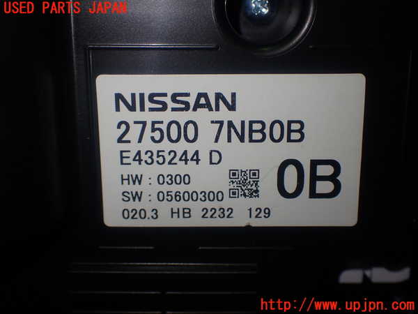 1UPJ-9228676066]ROOX(ルークス)(B44A)エアコンスイッチ1 中古_3