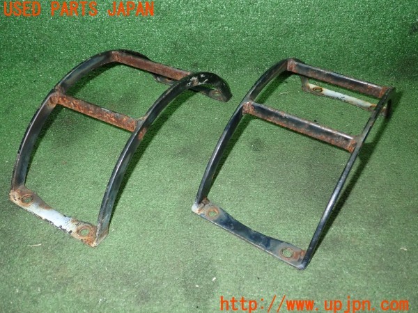 3UPJ=9228680012]三菱ジープ(J53)社外 ヘッドライトガード 中古_2