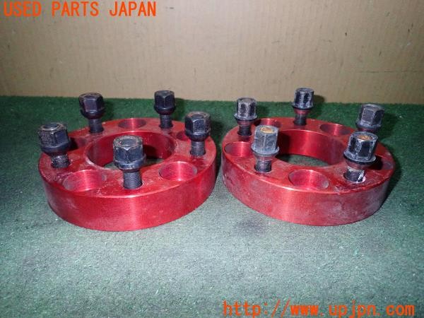 3UPJ=9228720971]180SX タイプR(RPS13(改))中期 社外 ワイドトレッドスペーサー 30mm PCD114.3 5穴 M12×P1.25 中古_4