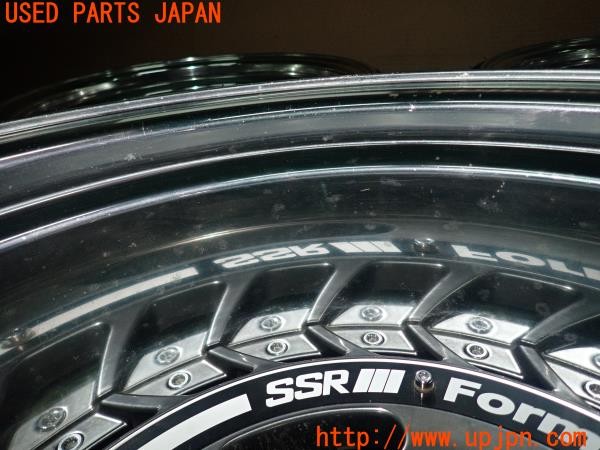 3UPJ=9228730906]フェアレディZ 300ZX 2シーター(Z32)前期 SSR Formula AERO SPOKE ホイール 18×9.5J-26 12J-45 PCD114.3 5穴 4本 中古_5