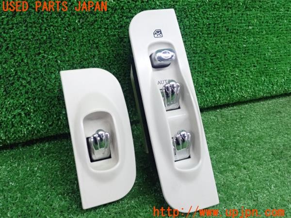 3UPJ=9228740532]フィガロ(FK10)純正 パワーウィンドウスイッチ PW 80960-37B00 80961-37B00 運転席 助手席 セット 中古_2