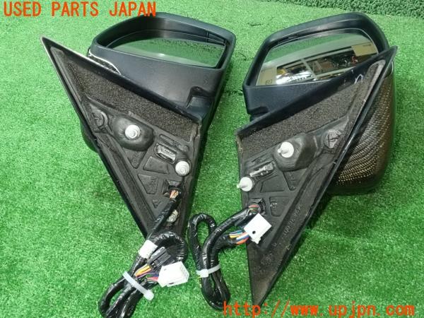 3UPJ=9228750036]マセラティ ギブリ(MG30D M157)純正 ドアミラー/カーボン調カバー付 左右 中古_3