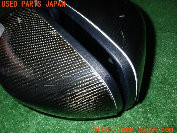 3UPJ=9228750036]マセラティ ギブリ(MG30D M157)純正 ドアミラー/カーボン調カバー付 左右 中古_4