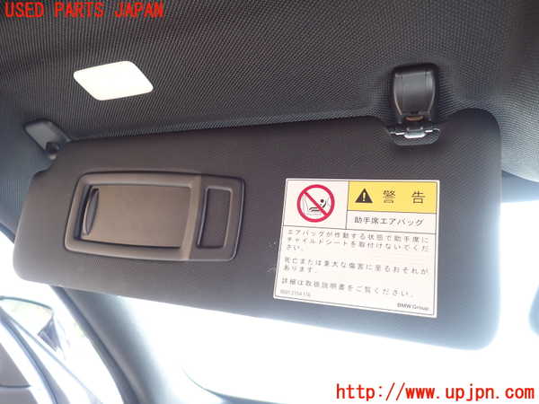 1UPJ-9228767630]BMW 420i クーペ F32(3N20)室内サンバイザー左側 中古_2