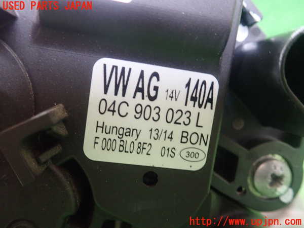 1UPJ-9228776015]VW ゴルフ ヴァリアント(AUCJZ)オルタネーター(ダイナモ) 中古_2
