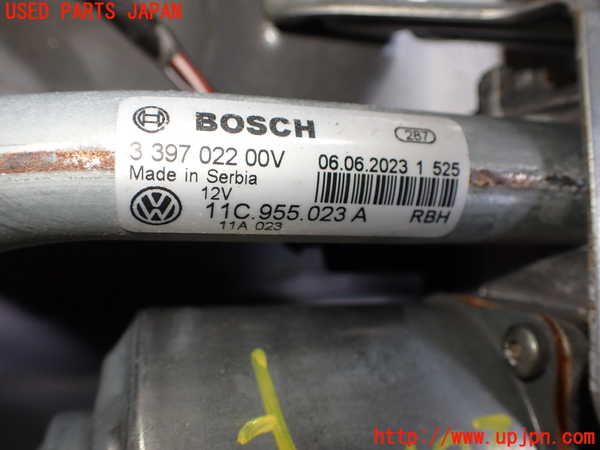 2UPJ-9228786770]VW・ID.4(E2EBJ)フロントワイパーモーター 中古_2