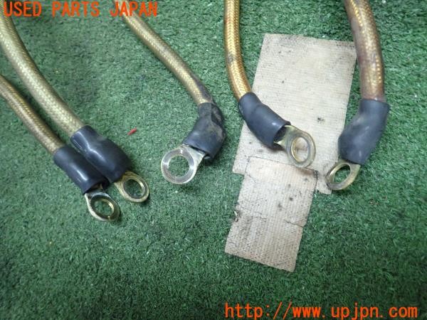 3UPJ=9228790508]アルファロメオ 147 GTA(937AXL)社外 アーシングケーブル 中古_3