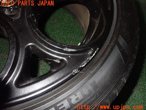 3UPJ=9228790918]アルファロメオ 147 GTA(937AXL)純正 SPEEDLINE SL1743 ホイール 17×7.5J +35 PCD98 5穴 4本 中古_4