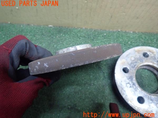 3UPJ=9228790969]アルファロメオ 147 GTA(937AXL)社外 ホイールスペーサー 16mm PCD98 5穴 ハブ径約58mm ロングボルト付き 中古_3