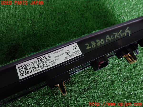 2UPJ-9228806066]キャデラック・CT5(A2LL)エアコンスイッチ1 中古_3