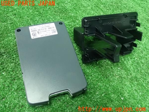 3UPJ=9228820503]ポルシェ ケイマン(981MA123 981c型)純正ビルトイン Clarion クラリオン ETC010 ETC車載器 中古_3