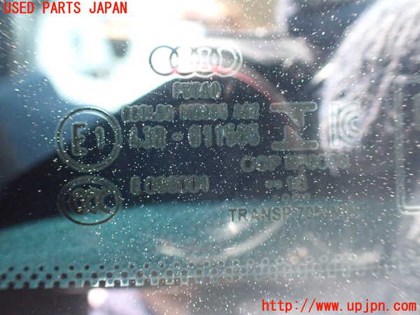 1UPJ-9228831382]アウディ・A7 スポーツバック(F2DKNS)左クォーターガラス M5385 中古_3