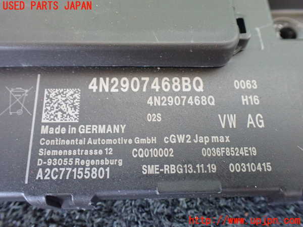 1UPJ-9228836146]アウディ・A7 スポーツバック(F2DKNS)コンピューター1 (4N2907468BQ) 中古_2