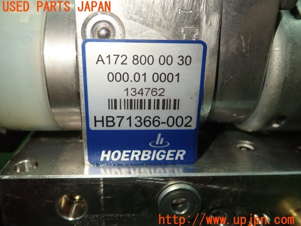 3UPJ=9228840579]ベンツ SLC180 スポーツ(172431 R172)純正 A172 800 00 30 油圧ポンプ ハイドロリックポンプ バリオルーフ 中古_5