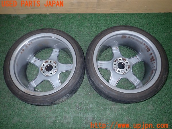 3UPJ=9228840962]ベンツ SLC180 スポーツ(172431 R172)純正 A 172 401 27 02 ホイール 18×8.5J +36 PCD112 5穴 2本 中古_5