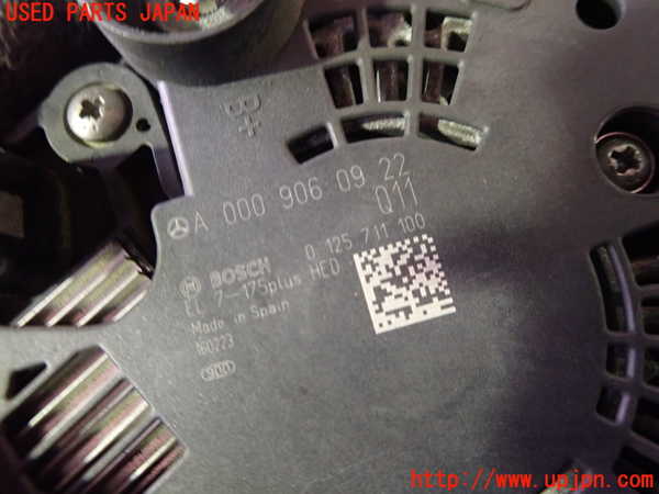 1UPJ-9228846015]ベンツ SLC180(172431)オルタネーター(ダイナモ) 中古_3