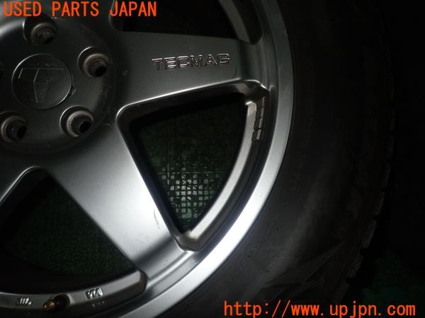 3UPJ=9228860919]ボルボ XC40 B4 AWD Rデザイン(XB420TXCM)TECMAG テクマグ ホイール 18×7.5J +55? PCD108 5穴 4本 中古_4