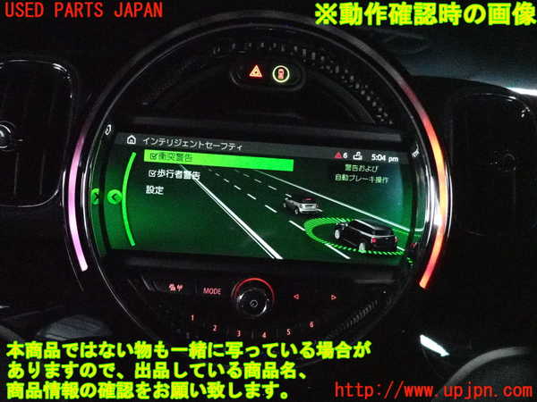 2UPJ-9228876629]BMW ミニ(MINI)クーパーD クロスオーバー(YT20)モニター 中古_5