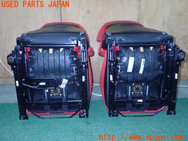 3UPJ=9228880609]シビック タイプR(EP3)RECARO レカロ セミバケットシート 運転席 助手席 レール付き 中古_3