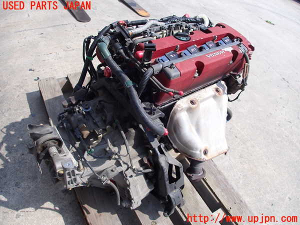 2UPJ-9228882003]シビック タイプR(EP3)エンジンミッション (補機類・ECU付) 中古_2