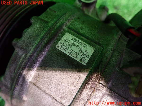 2UPJ-9228896025]ジャガー・XF(J05FA)エアコンコンプレッサー 中古_3