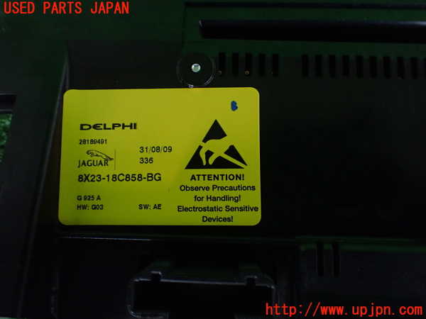 2UPJ-9228896066]ジャガー・XF(J05FA)エアコンスイッチ1 中古_3