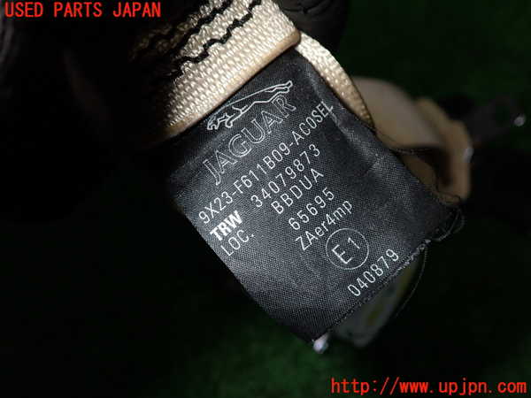 2UPJ-9228897075]ジャガー・XF(J05FA)助手席シートベルト 中古_2
