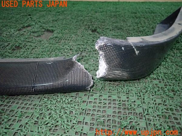 3UPJ=9228900046]MR2 Gリミテッド(SW20 3型)社外 フロントアンダースポイラー カーボン 中古_4