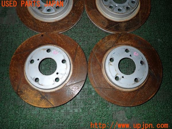 3UPJ=9228900301]MR2 Gリミテッド(SW20 3型)社外 ブレーキディスクローター スリット 中古_3