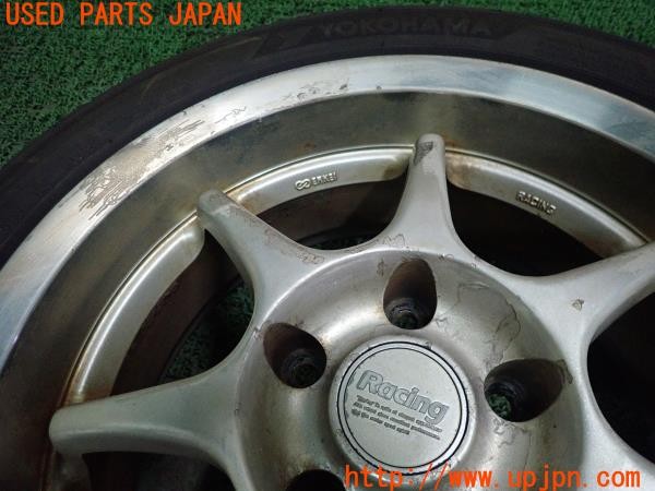 3UPJ=9228900961]MR2 Gリミテッド(SW20 3型)ENKEI RACING エンケイ タイヤホイール 16×7JJ +32 PCD114.3 5穴 1本 中古_2