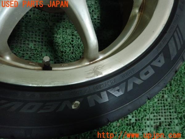 3UPJ=9228900961]MR2 Gリミテッド(SW20 3型)ENKEI RACING エンケイ タイヤホイール 16×7JJ +32 PCD114.3 5穴 1本 中古_4