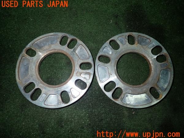 3UPJ=9228900969]MR2 Gリミテッド(SW20 3型)社外 ホイールスペーサー 5mm PCD100・114.3 4・5穴 ハブ径60mm→73mm 中古_2