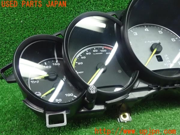 3UPJ=9228910538]ポルシェ パナメーラ SE-ハイブリッド(970CGEA)純正 スピードメーター 中古_2