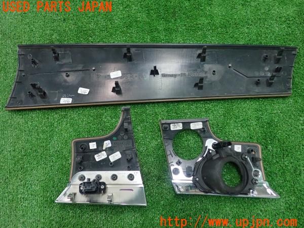 3UPJ=9228910624]ポルシェ パナメーラ SE-ハイブリッド(970CGEA)純正 木目パネル ダッシュボード サイドトリム 中古_2