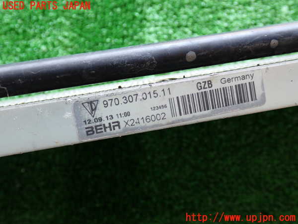 2UPJ-9228912481]ポルシェ・パナメーラ S E-ハイブリッド(970CGEA)オイルクーラー1 中古_3