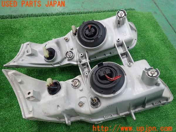 3UPJ=9228950561]ビート バージョンＦ(PP1)前期 純正 STANLEY 033-6647 ヘッドライト 左右セット 中古_5