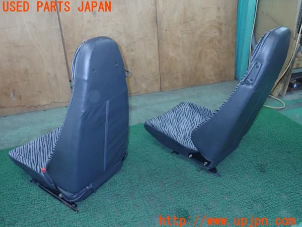 3UPJ=9228950609]ビート バージョンＦ(PP1)前期 純正 シートセット 運転席 助手席 中古_3
