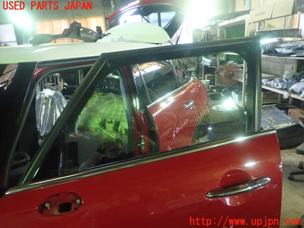 1UPJ-9228981260]BMW ミニ(MINI)クーパーD F55(XT15)左前ドア AGC M25 中古_4