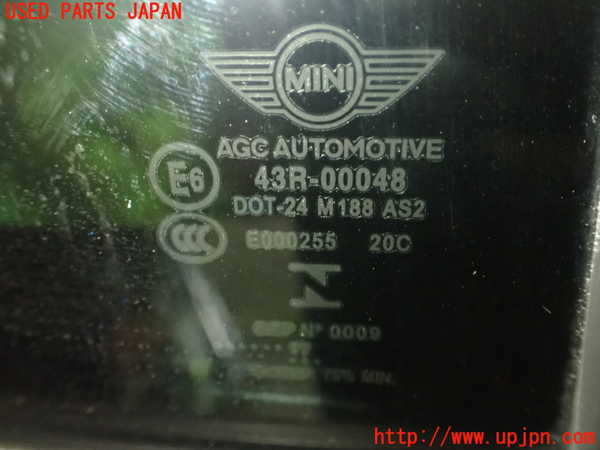 1UPJ-9228981290]BMW ミニ(MINI)クーパーD F55(XT15)右後ドア AGC M188 中古_2
