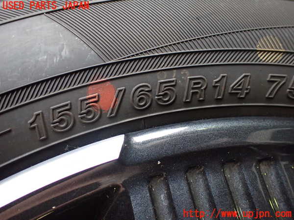 2UPJ-9228999021]日産サクラ(SAKURA)(B6AW)タイヤ　ホイール　1本① 155/65R14 中古_2
