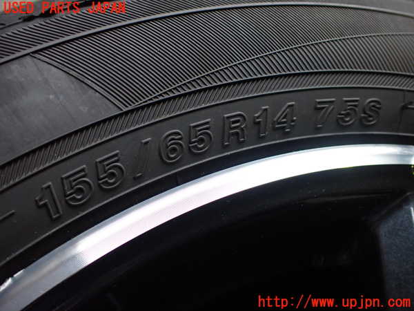 2UPJ-9228999022]日産サクラ(SAKURA)(B6AW)タイヤ　ホイール　1本② 155/65R14 中古_2