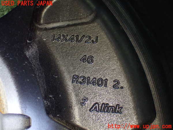 2UPJ-9228999023]日産サクラ(SAKURA)(B6AW)タイヤ　ホイール　1本③ 155/65R14 中古_5