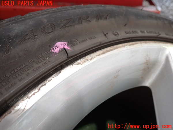 2UPJ-9229009038]ベンツ C200 ステーションワゴン(204248)タイヤ　ホイール　1本③ 245/40ZR17 中古_2
