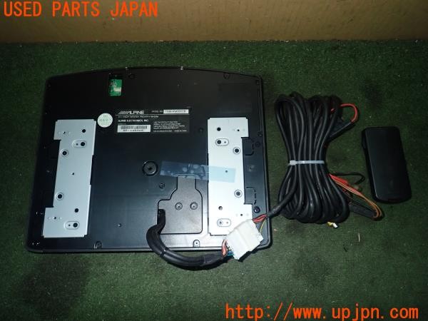 3UPJ=9229030559]ランドクルーザー100(UZJ100W)中期 ALPINE アルパイン TMX-RM3005B フリップダウンモニター 中古_3