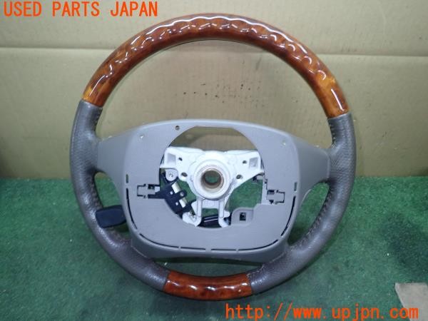 3UPJ=9229030617]ランドクルーザー100(UZJ100W)中期 純正 ステアリング 中古_2