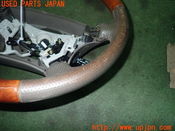 3UPJ=9229030617]ランドクルーザー100(UZJ100W)中期 純正 ステアリング 中古_3