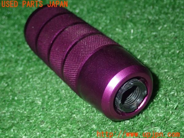 3UPJ=9229060614]MR2(SW20)後期 社外 シフトノブ アルミ 中古_2