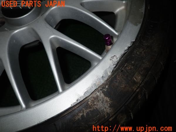 3UPJ=9229060918]MR2(SW20)後期 BBS RG224 RG225 ホイール 17×8J/9J +45 PCD114.3 5穴 4本 中古_3