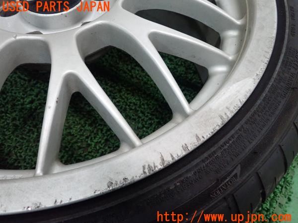 3UPJ=9229060918]MR2(SW20)後期 BBS RG224 RG225 ホイール 17×8J/9J +45 PCD114.3 5穴 4本 中古_4